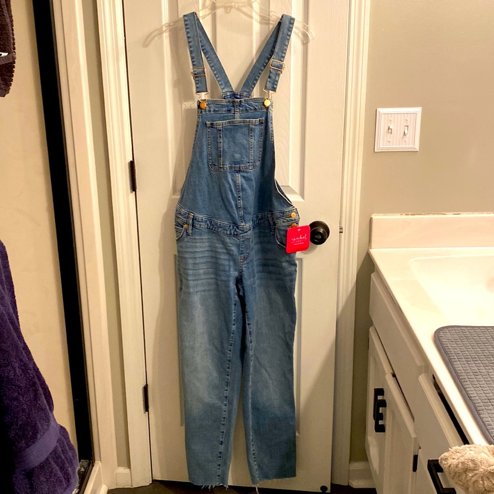 NWT maternity overalls